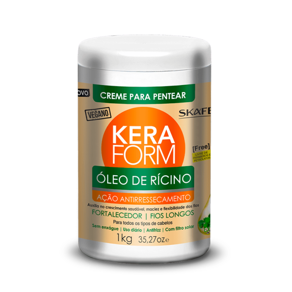 Crema de peinar Aceite de Ricino Keraform 1kg - SKAFE