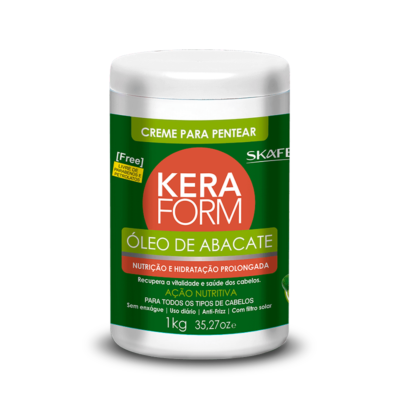 Keraform Crema de Peinar Aceite de Aguacate 1kg - SKAFE.