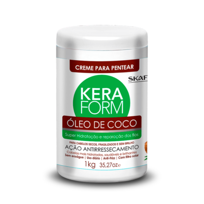 Keraform Crema de Peinar Aceite de Coco 1kg -SKAFE.