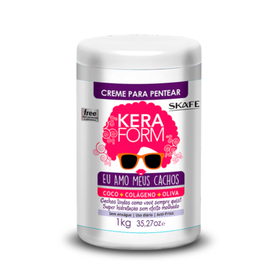 Keraform Crema de Peinar I Love My Curls 1kg  - SKAFE.