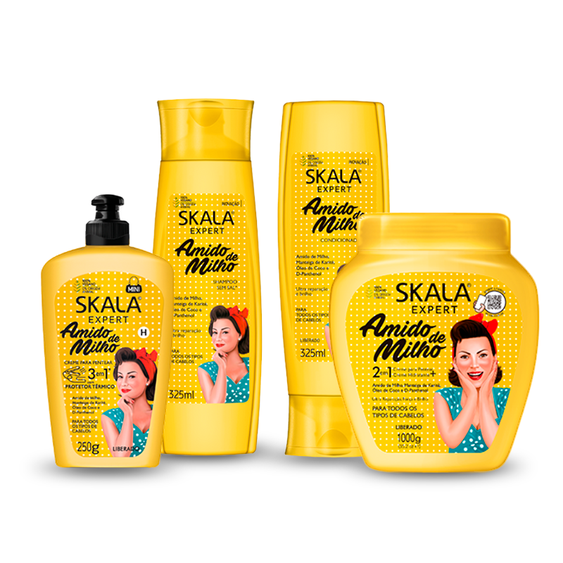 Pack Skala Almidon de Maiz X4