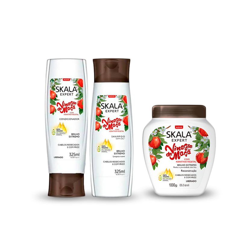 Pack Vinagre de Maca Skala X3