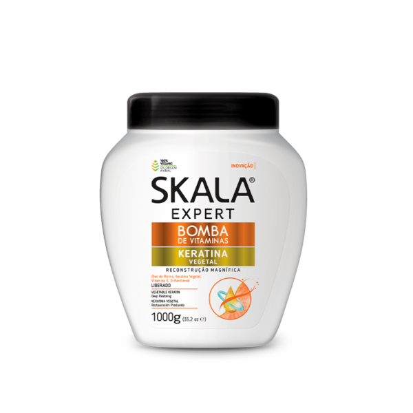 Tratamiento Bomba de Vitaminas Keratina Vegetal SKALA -1 Kg.