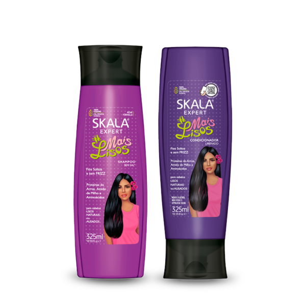 Skala Mais Lisos Shampoo + Acondicionador 325ml - SKALA.
