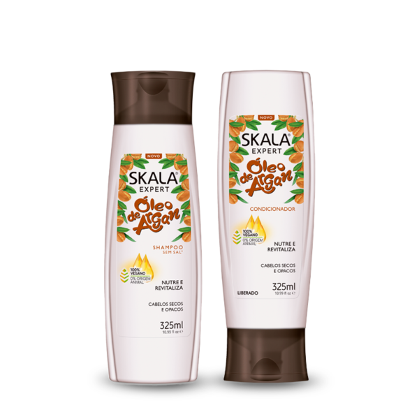 Skala Oleo de Argán Shampoo + Acondicionador 325 ml  - SKALA.