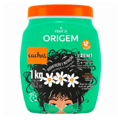 Crema Hidratante Potao Cachos 2 en 1 NAZCA - 1KG