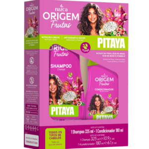 Kit Shampoo + Acondicionador Origem Frutas Pitaya