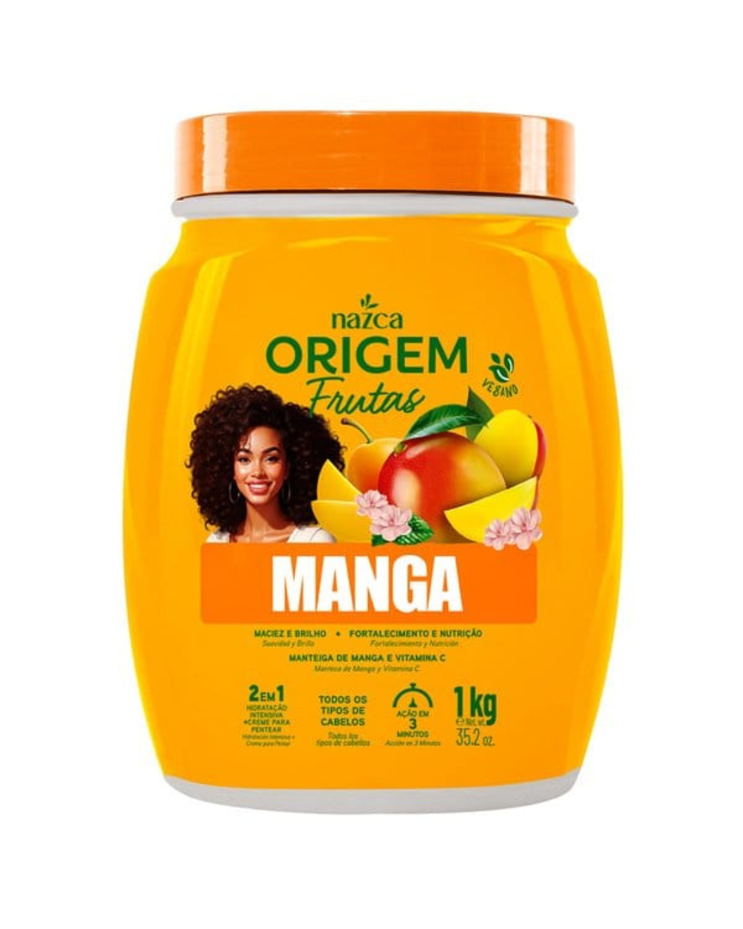 CREMA DE FRUTAS ORIGEM 2 EN 1 - MANGO 1KG