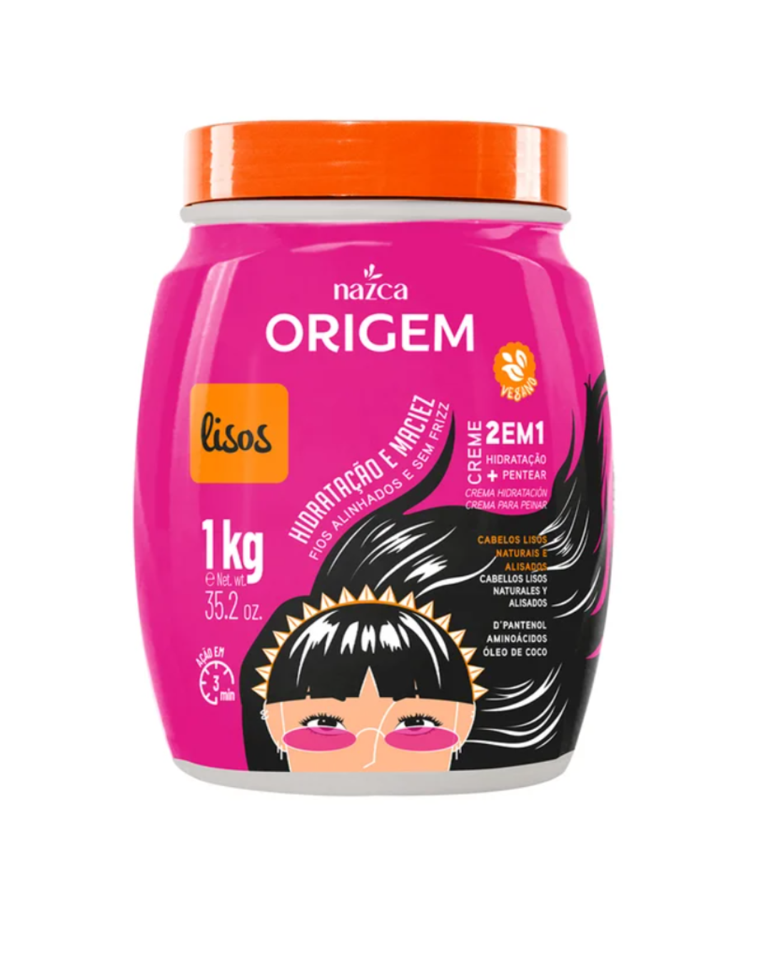 CREMA HIDRATANTE ORIGEM 2 EN 1 - LISOS 1KG