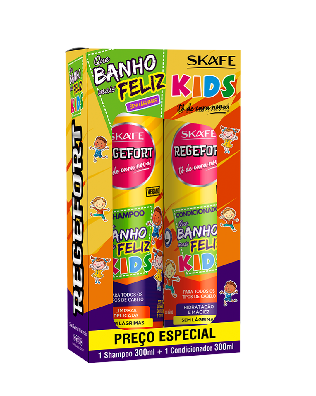 Kit shampoo + acondicionador Keraform KIDS - Skafe