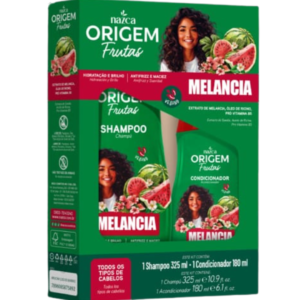 Kit Shampoo + Acondicionador Origem Frutas Sandia